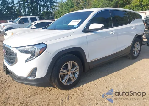 2019 GMC Terrain Sle из США, поврежденный, VIN 3GKALMEV5KL351472